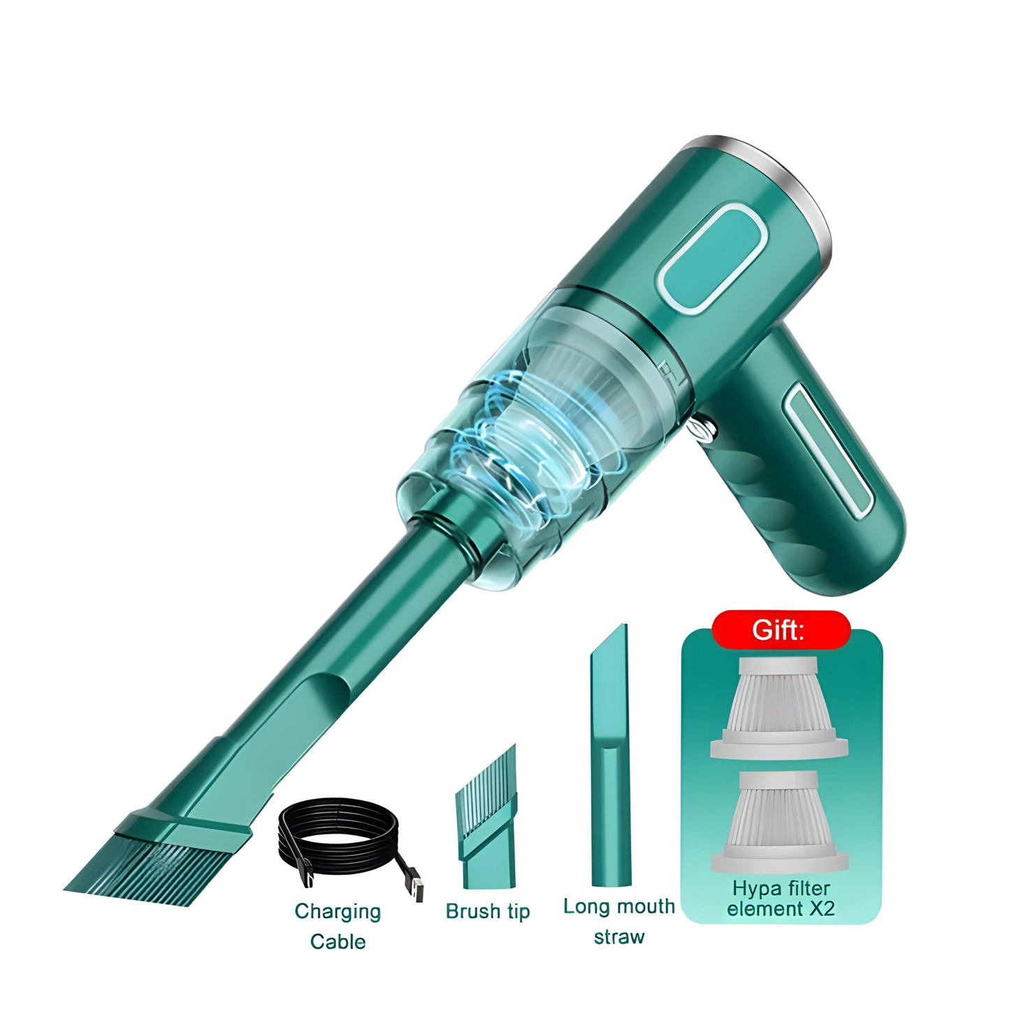 Tivido Mini Gun Vacuum Cleaner